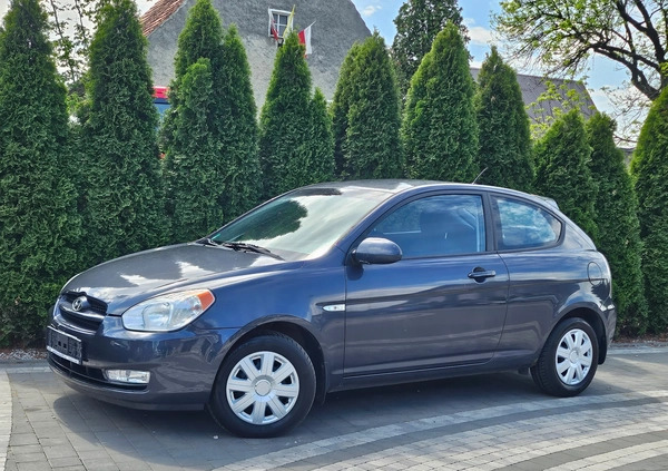 Hyundai Accent cena 6400 przebieg: 200000, rok produkcji 2008 z Ełk małe 211